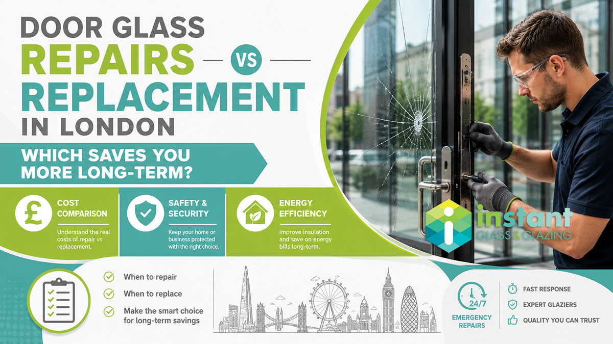 Door Repair London: Should You Repair or Replace Your Door Glass for Long-Term Savings?