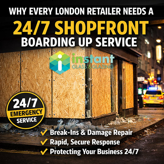 Why every London retailer needs a 24/7 shopfront boarding up service