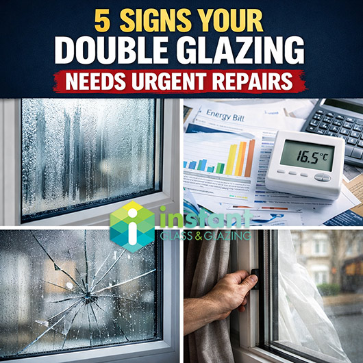5 Signs Your Double Glazing Needs Urgent Repairs