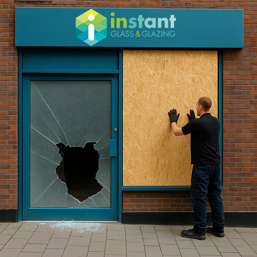 Why boarding up immediately after a break-in is essential in London or the South East