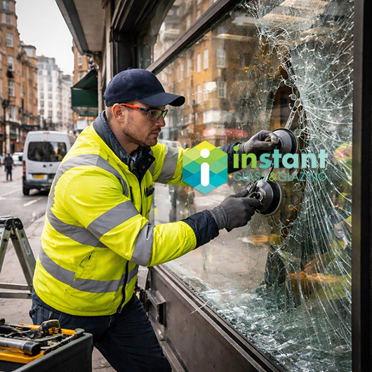 How we respond to emergency glass replacements in under 1 hour in London and Southeast England