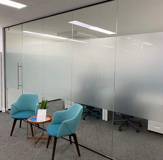 Installation Process for Bespoke Glass Office Partitions