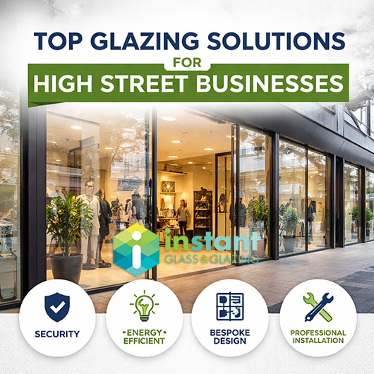 Top Glazing Solutions for High Street Businesses in Southeast England
