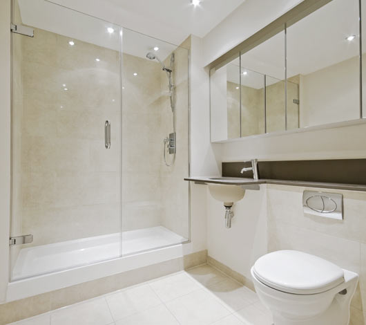 Super-Safe Toughened Glass Bespoke Shower Screens in Forty Hill